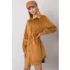 Sukienka Model DHJ-SK-10333.12P Camel - Italy Moda