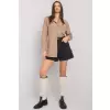 Koszula Damska Model EM-KS-005.34 Dark Beige - Ex Moda