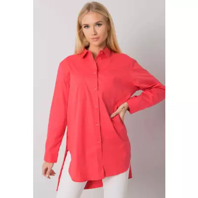 Koszula Damska Model EM-KS-001.46 Coral - Ex Moda