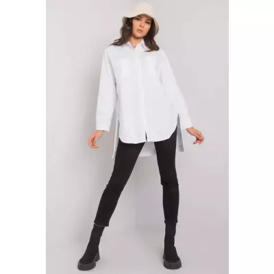 Koszula Damska Model EM-KS-001.46 White - Ex Moda