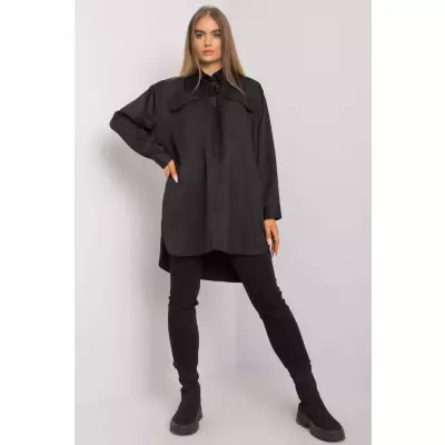 Koszula Damska Model EM-KS-678-1.09 Black - Ex Moda