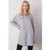 Koszula Damska Model EM-KS-678-1.09 Grey - Ex Moda