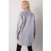 Koszula Damska Model EM-KS-678-1.09 Grey - Ex Moda