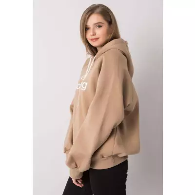 Bluza Damska Model EM-BL-651/1.21X Dark Beige - Ex Moda