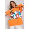 Bluza Damska Model EM-BL-627.91 Orange - Ex Moda