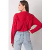 Koszula Damska Model EM-KS-004.42 Dark Red - Ex Moda