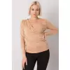 Bluzka Model FA-BZ-7591.89P Beige - Fancy