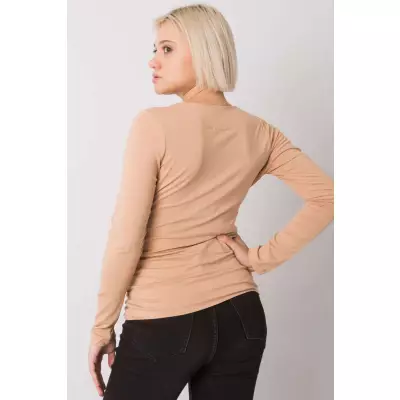 Bluzka Model FA-BZ-7591.89P Beige - Fancy