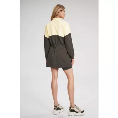 Bluza Damska Model M784 Olive/Yellow - Figl