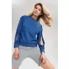 Bluza Damska Model M803 Blue - Figl