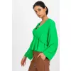 Bluzka Model DHJ-BZ-11979.67 Green - Italy Moda