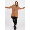 Bluza Damska Model DHJ-BL-20136.37 Camel - Italy Moda