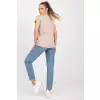 T-shirt Damski Model RV-TS-7666.19 Beige - BFG