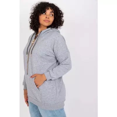 Bluza Damska Model RV-BL-7099.60 Grey - Relevance