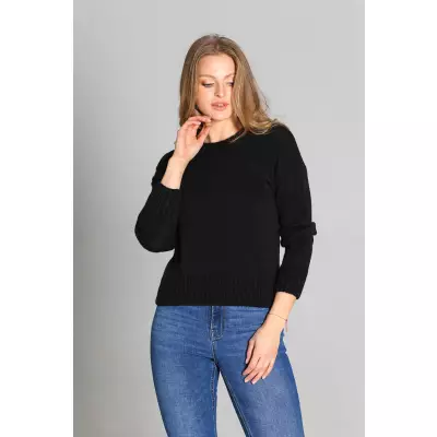 Sweter Damski Model SWE258 Black - MKM