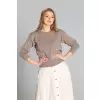 Sweter Damski Model SWE258 Mocca - MKM