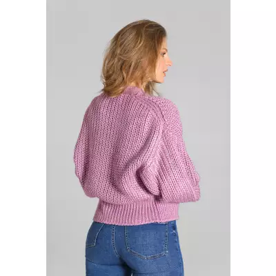 Sweter Kardigan Model SWE259 Pink - MKM