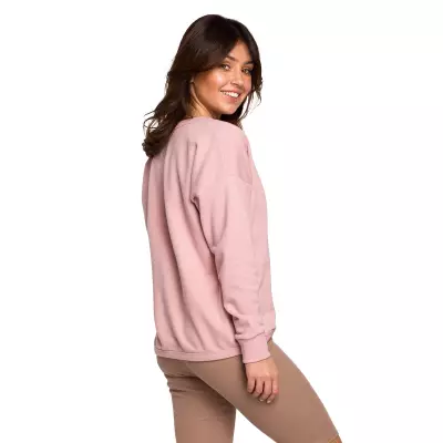 Bluza Damska Model B225 Powder Pink - BeWear