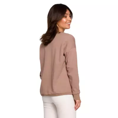 Bluza Damska Model B225 Cappuccino - BeWear