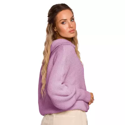 Sweter Damski Model MOE687 Lila - Moe