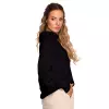 Sweter Damski Model MOE687 Black - Moe