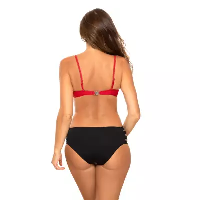 Kostium dwuczęściowy Kostium kąpielowy Model Benina M-641 Red/Black - Marko