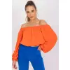 Bluzka Model DHJ-BZ-6816.57 Orange - Italy Moda