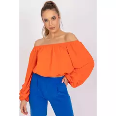 Bluzka Model DHJ-BZ-6816.57 Orange - Italy Moda