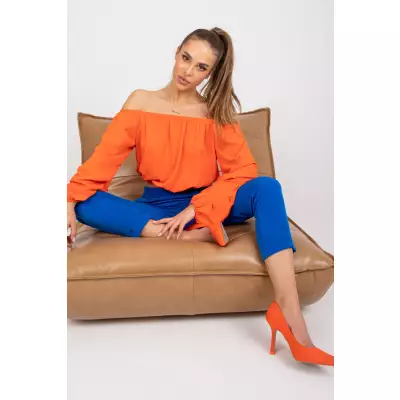 Bluzka Model DHJ-BZ-6816.57 Orange - Italy Moda