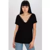 T-shirt Damski Model RV-TS-7665.91 Black - BFG