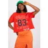 T-shirt Damski Model FA-TS-7684.86 Red - Fancy