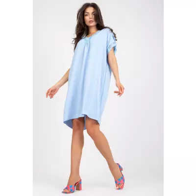 Sukienka Model DHJ-SK-0123.60P Light Blue - Italy Moda