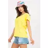 T-shirt Damski Model FA-TS-6967.77P Yellow - Fancy