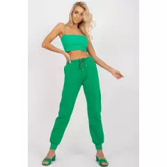 Spodnie Dresowe Model EM-DR-712.39P Green - Ex Moda