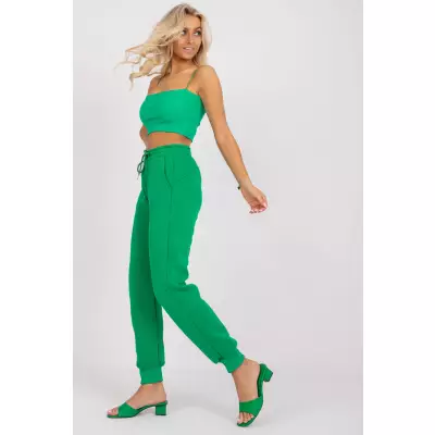 Spodnie Dresowe Model EM-DR-712.39P Green - Ex Moda