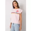 Tshirt Damski Model FA-BZ-7139.73P Light Pink - Fancy