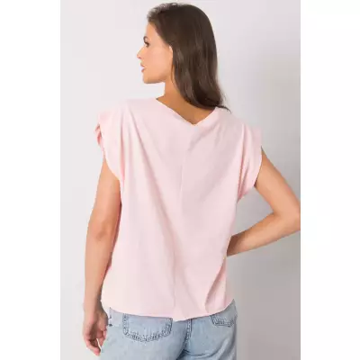 Tshirt Damski Model FA-BZ-7139.73P Light Pink - Fancy