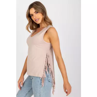 Koszulka Top Model FA-TP-6276.08P Beige - Fancy