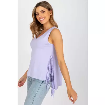 Koszulka Top MOdel FA-TP-6276.08P Light Violet - Fancy