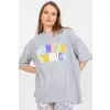 T-shirt Damski Model FA-TS-7733.91P Grey - Fancy