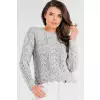 Sweter Damski Model A446 Grey - awama