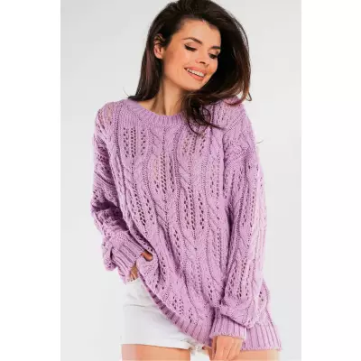 Sweter Damski Model A444 Violet - awama