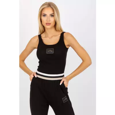 Koszulka Top Model TW-TP-OB027.39 Black - Och Bella