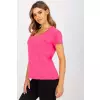 T-shirt Damski Model FA-TS-6967.77P Dark Pink - Fancy