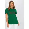 T-shirt Damski model FA-TS-7720.43P Green - Fancy