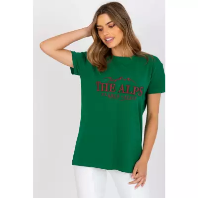 T-shirt Damski model FA-TS-7720.43P Green - Fancy