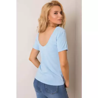 T-shirt Damski Model RV-TS-5671.05P Light Blue - BFG