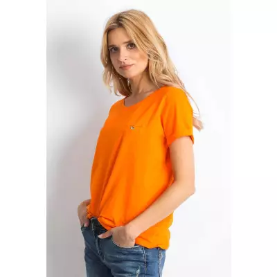 T-shirt Damski Model RV-TS-4838.47P Orange - BFG