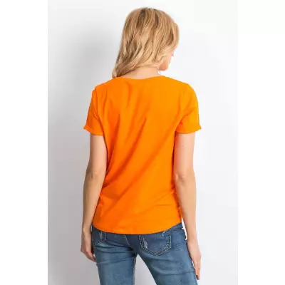 T-shirt Damski Model RV-TS-4838.47P Orange - BFG