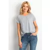 T-shirt Damski Model RV-TS-4838.42P Grey - BFG